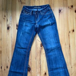 INC curvy boot leg jeans size 2